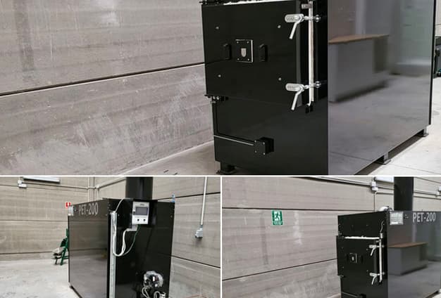Instalación en Madrid de un crematorio para mascotas PET200